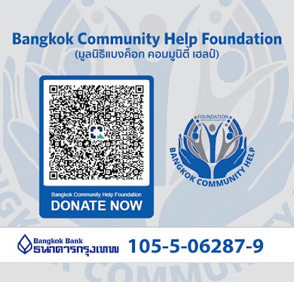 Donation QR for Bangkok Community Help Foundation